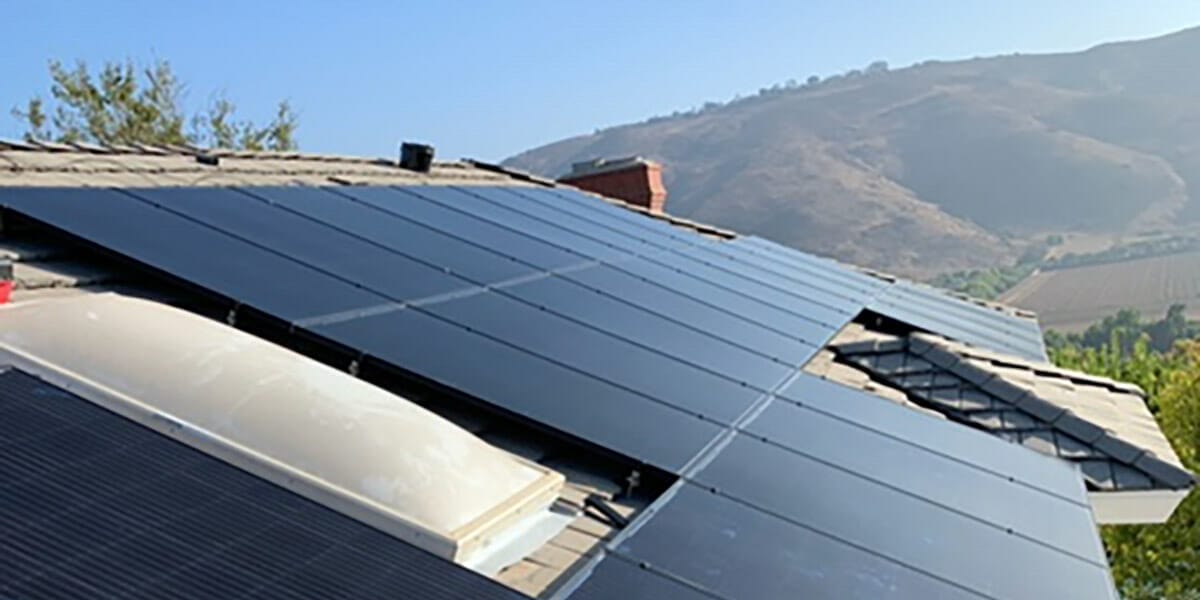 Residential solar installation Thousand Oaks